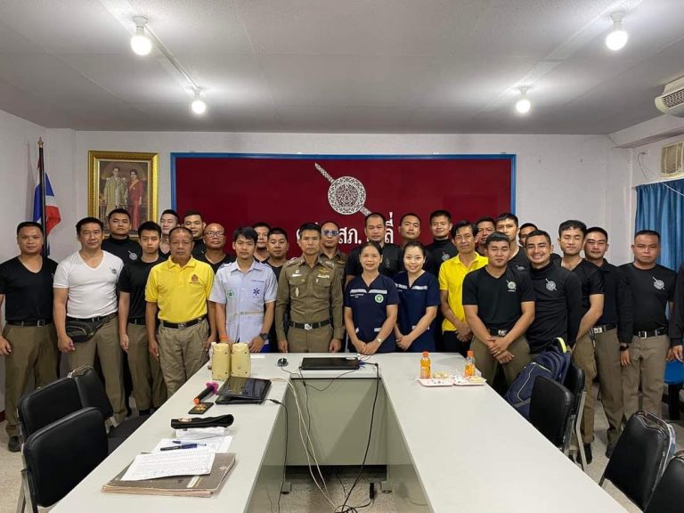 อบรมการปฐมพยาบาลเบื้องต้น และการกู้ชีพขั้นพื้นฐาน(CBR)